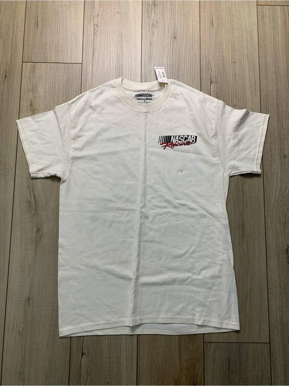 NASCAR White Short Sleeve Tee